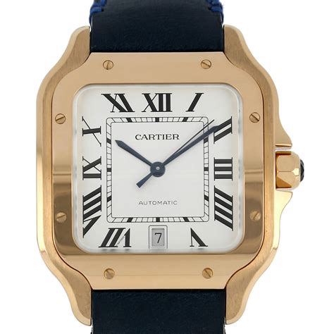 cartier wgsa0019|Cartier Santos WGSA0019 in Oro rosa .